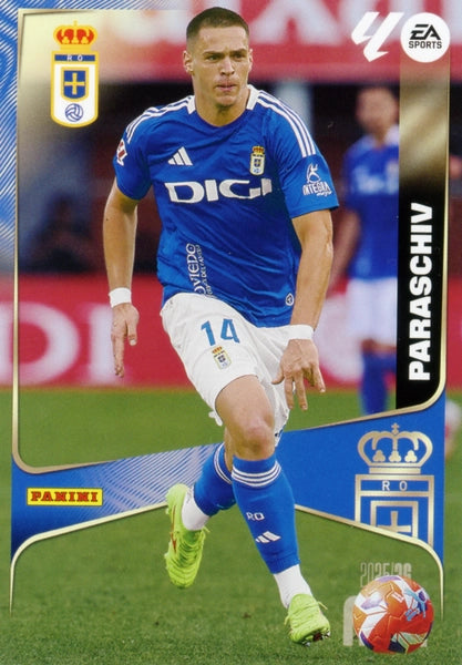 Paraschiv - Real Oviedo - Panini Megacracks - 2025-2026 - #287 - Basico