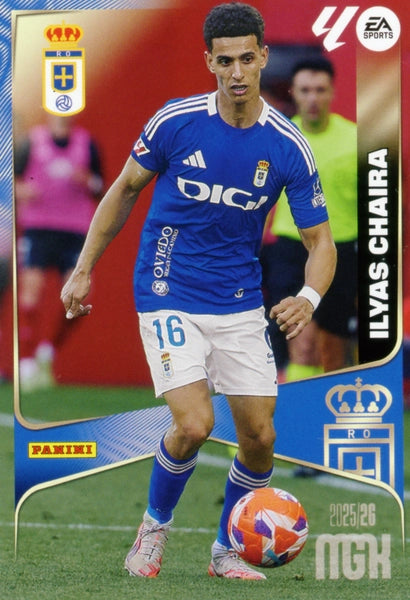 Ilyas Chaira - Real Oviedo - Panini Megacracks - 2025-2026 - #286 - Basico