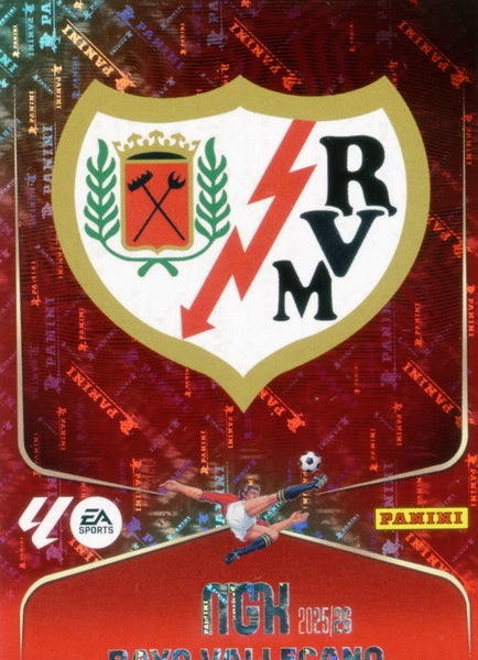 Escudo - Rayo Vallecano - Panini Megacracks - 2025-2026 - #289 - Basico