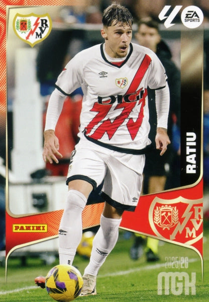 Ratiu - Rayo Vallecano - Panini Megacracks - 2025-2026 - #293 - Basico