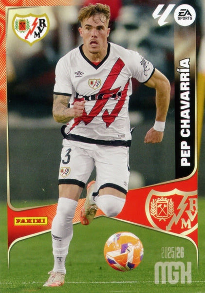 Pep Chavarría - Rayo Vallecano - Panini Megacracks - 2025-2026 - #296 - Basico