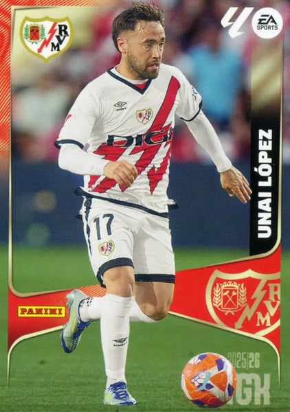 Unai López - Rayo Vallecano - Panini Megacracks - 2025-2026 - #300 - Basico