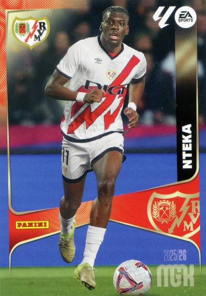 Nteka - Rayo Vallecano - Panini Megacracks - 2025-2026 - #302 - Basico