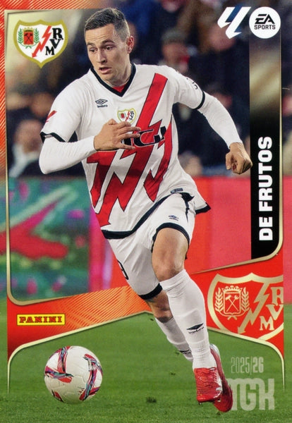 De Frutos - Rayo Vallecano - Panini Megacracks - 2025-2026 - #303 - Basico