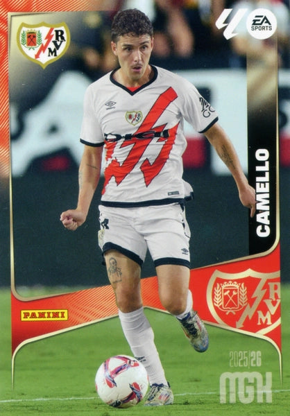 Camello - Rayo Vallecano - Panini Megacracks - 2025-2026 - #305 - Basico