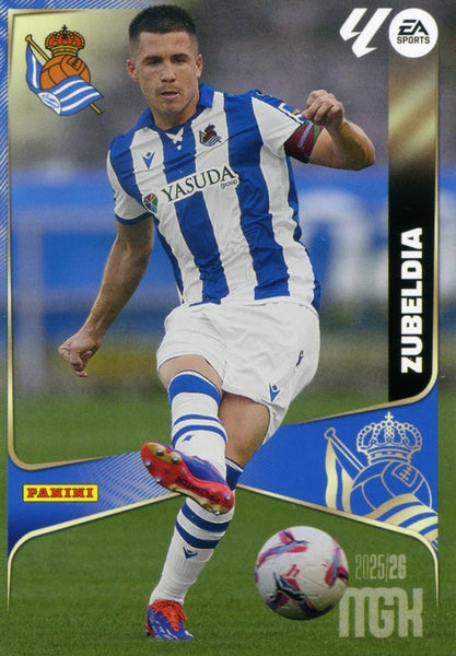 Zubeldia - Real Sociedad - Panini Megacracks - 2025-2026 - #312 - Basico
