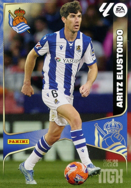 Aritz Elustondo - Real Sociedad - Panini Megacracks - 2025-2026 - #313 - Basico