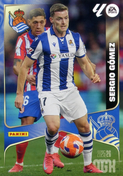 Sergio Gómez - Real Sociedad - Panini Megacracks - 2025-2026 - #318 - Basico