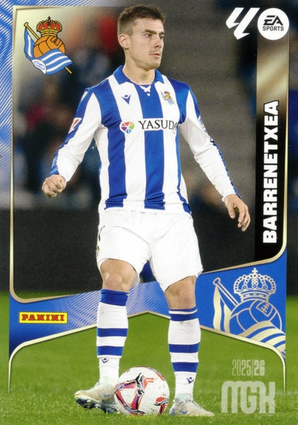 Barrenetxea - Real Sociedad - Panini Megacracks - 2025-2026 - #321 - Basico