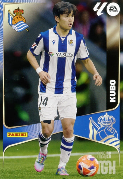 Kubo - Real Sociedad - Panini Megacracks - 2025-2026 - #320 - Basico