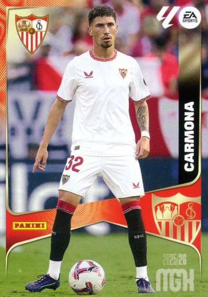 Carmona - Sevilla FC - Panini Megacracks - 2025-2026 - #328 - Basico