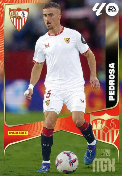 Pedrosa - Sevilla FC - Panini Megacracks - 2025-2026 - #333 - Basico
