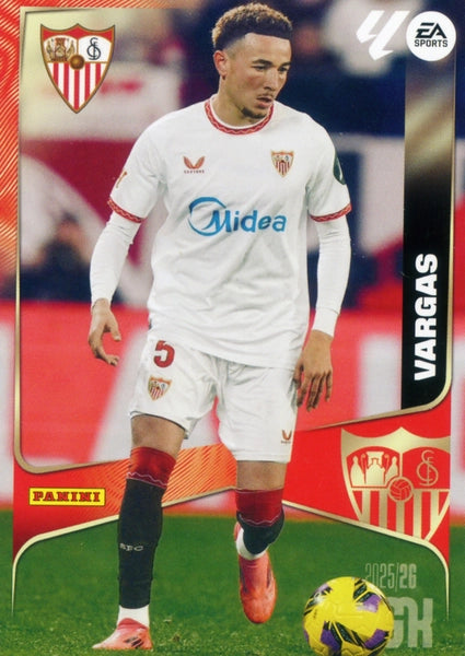 Vargas - Sevilla FC - Panini Megacracks - 2025-2026 - #337 - Basico