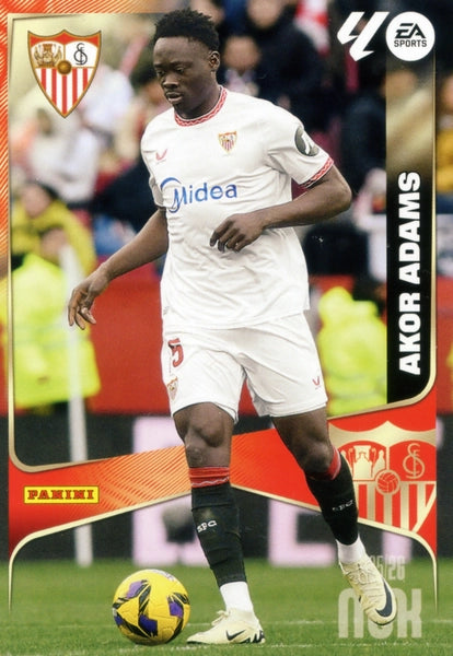 Akor Adams - Sevilla FC - Panini Megacracks - 2025-2026 - #342 - Basico