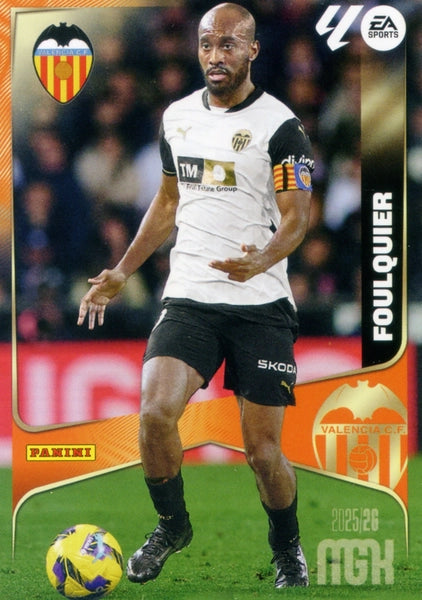Foulquier - Valencia CF - Panini Megacracks - 2025-2026 - #346 - Basico