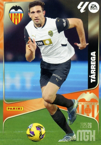 Tárrega - Valencia CF - Panini Megacracks - 2025-2026 - #350 - Basico