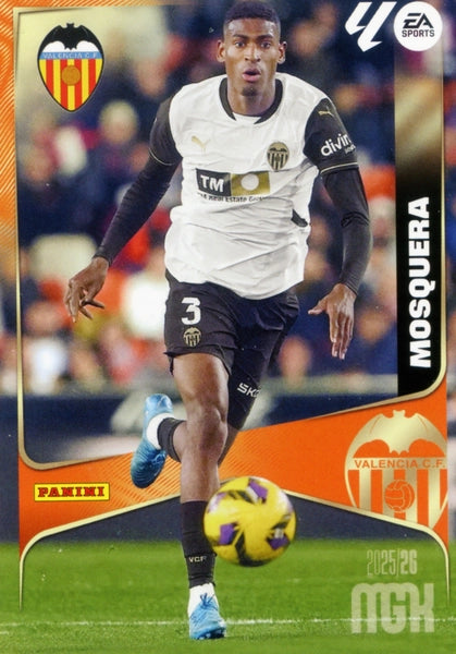 Mosquera - Valencia CF - Panini Megacracks - 2025-2026 - #348 - Basico