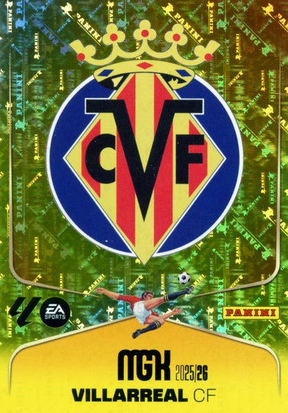 Escudo - Villarreal CF - Panini Megacracks - 2025-2026 - #361 - Basico