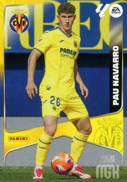 Pau Navarro - Villarreal CF - Panini Megacracks - 2025-2026 - #364 - Basico