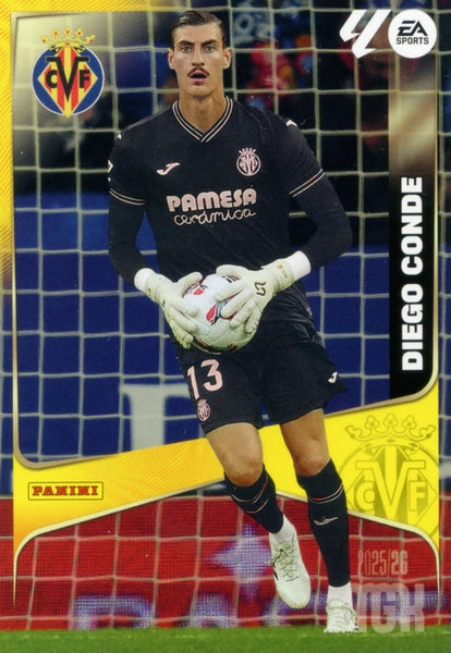 Diego Conde - Villarreal CF - Panini Megacracks - 2025-2026 - #363 - Basico