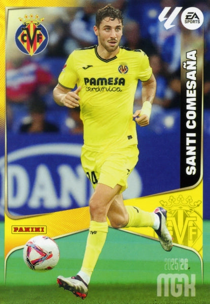 Santi Comesaña - Villarreal CF - Panini Megacracks - 2025-2026 - #369 - Basico