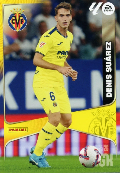 Denis Suárez - Villarreal CF - Panini Megacracks - 2025-2026 - #372 - Basico