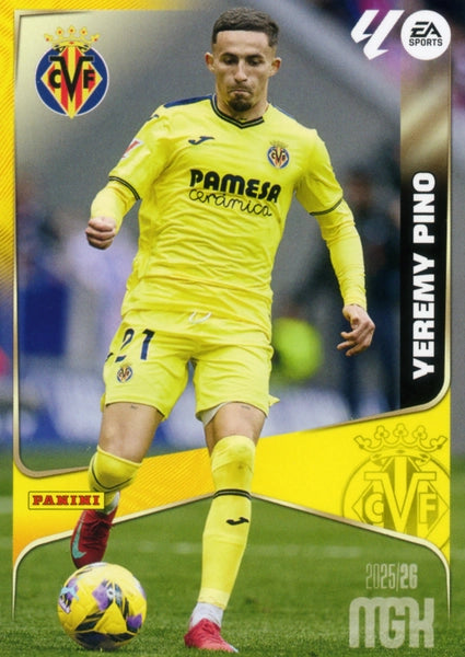 Yeremy Pino - Villarreal CF - Panini Megacracks - 2025-2026 - #377 - Basico