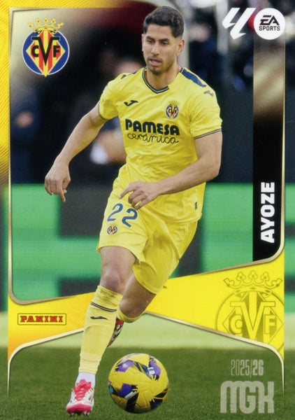 Ayoze - Villarreal CF - Panini Megacracks - 2025-2026 - #376 - Basico