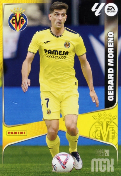 Gerard Moreno  - Villarreal CF - Panini Megacracks - 2025-2026 - #378 - Basico