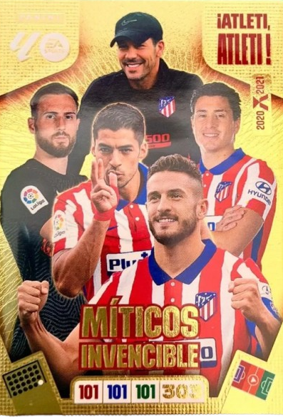 Miticos Invencibles - Panini Adrenalyn XL - 2025-2026 - ¡ ATLETI ATLETI ¡