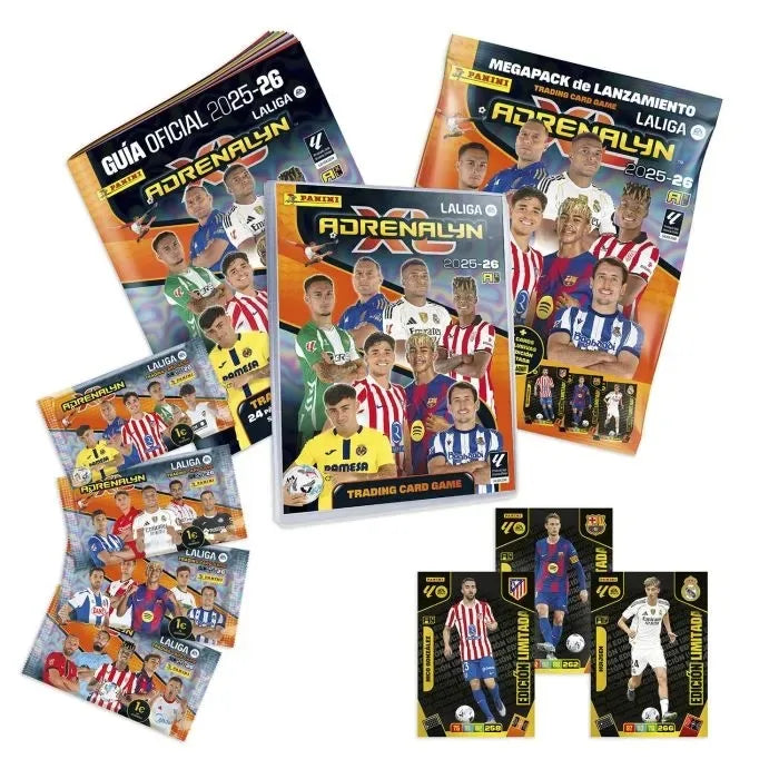 Checklist Adrenalyn XL LaLiga 2025-26: cómo completar el álbum y conseguir cartas faltantes
