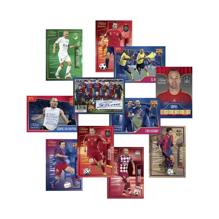 Tributo Andrés Iniesta - Box - Colección Oficial Panini - 1 Autógrafo Original Garantizado - Envio desde: 25/3/26