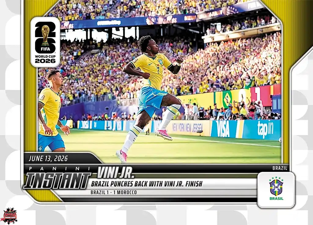 PIWC013 | Panini | FIFA World Cup | 2026 | PANINI INSTANT | Vinicius Jr | Base | Exclusive USA | Limited Editions | PREORDEN