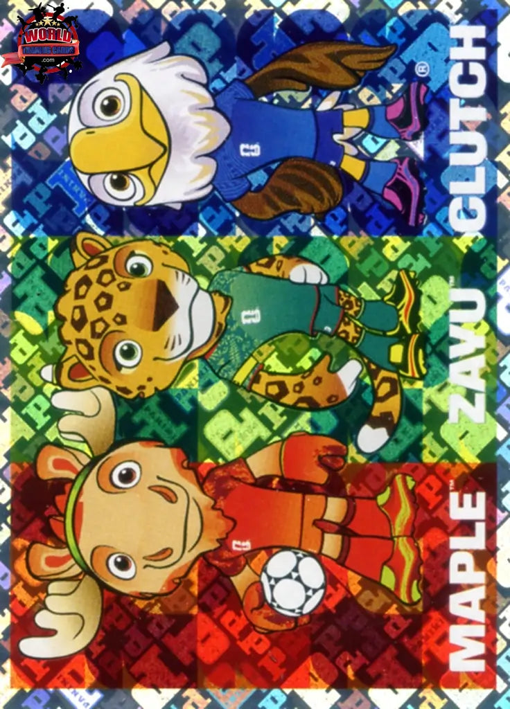 #FWC003 | Panini | Fifa World Cup Stickers | 2026 | Official Mascots | FIFA World Cup 2026 | Foil