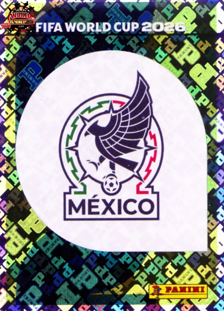 #MEX001 | Panini | Fifa World Cup Stickers | 2026 | Emblem | Mexico | Foil