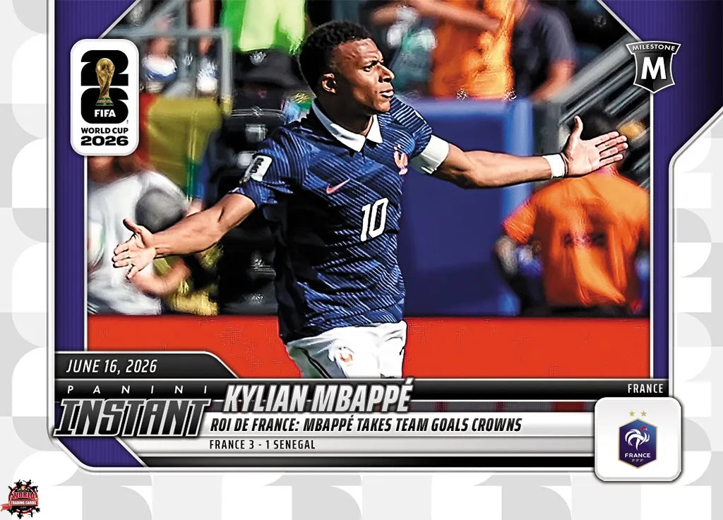 PIWC040 | Panini | FIFA World Cup | 2026 | PANINI INSTANT | Kylian Mbappe | Base | Exclusive USA | Limited Editions | PREORDEN