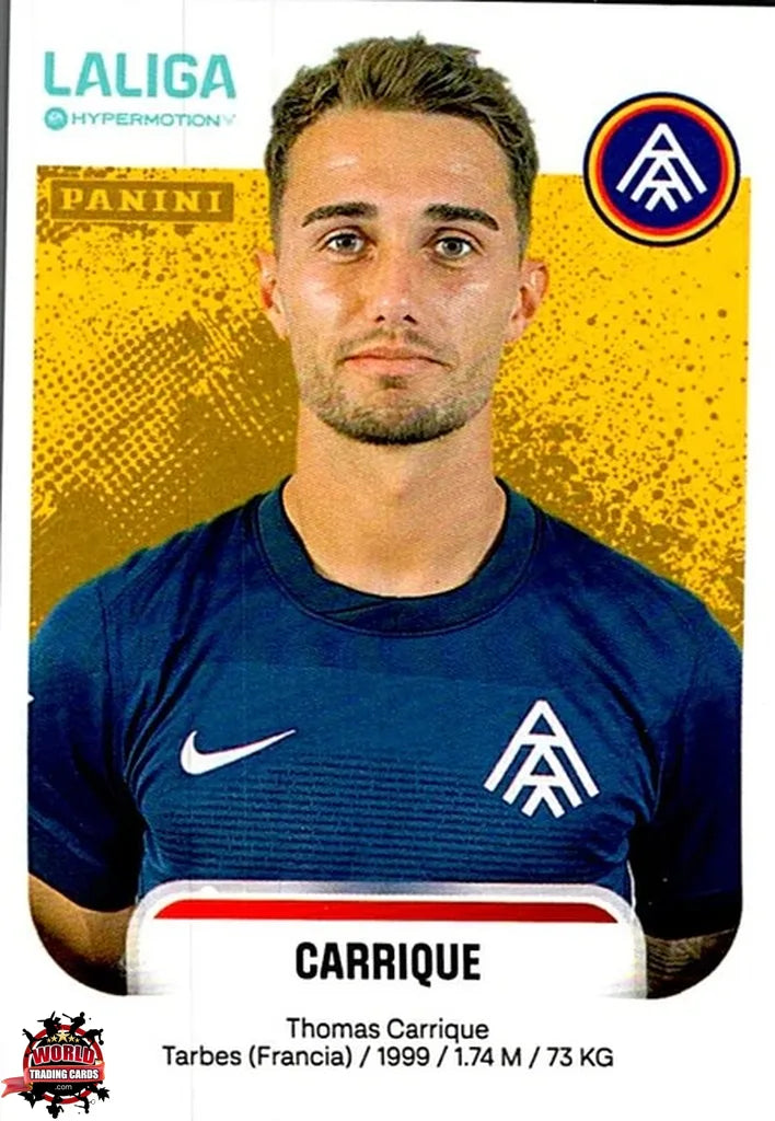 Cromo Trading Card Fútbol-Carrique-FC Andorra-Panini La Liga HypermotionV 2025-2026-45-Basico