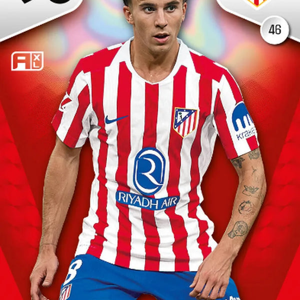 Football Trading Card-Barrios-Atlético de Madrid-Panini Adrenalyn