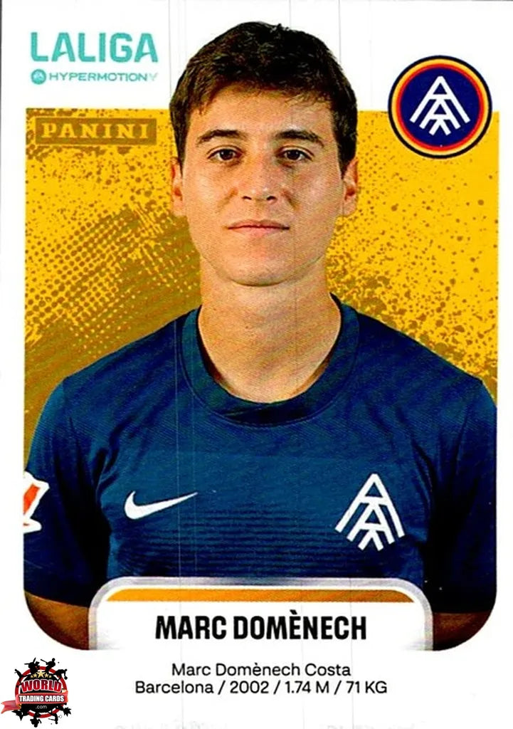 Cromo Trading Card Fútbol-Marc Doménech-FC Andorra-Panini La Liga HypermotionV 2025-2026-52-Basico