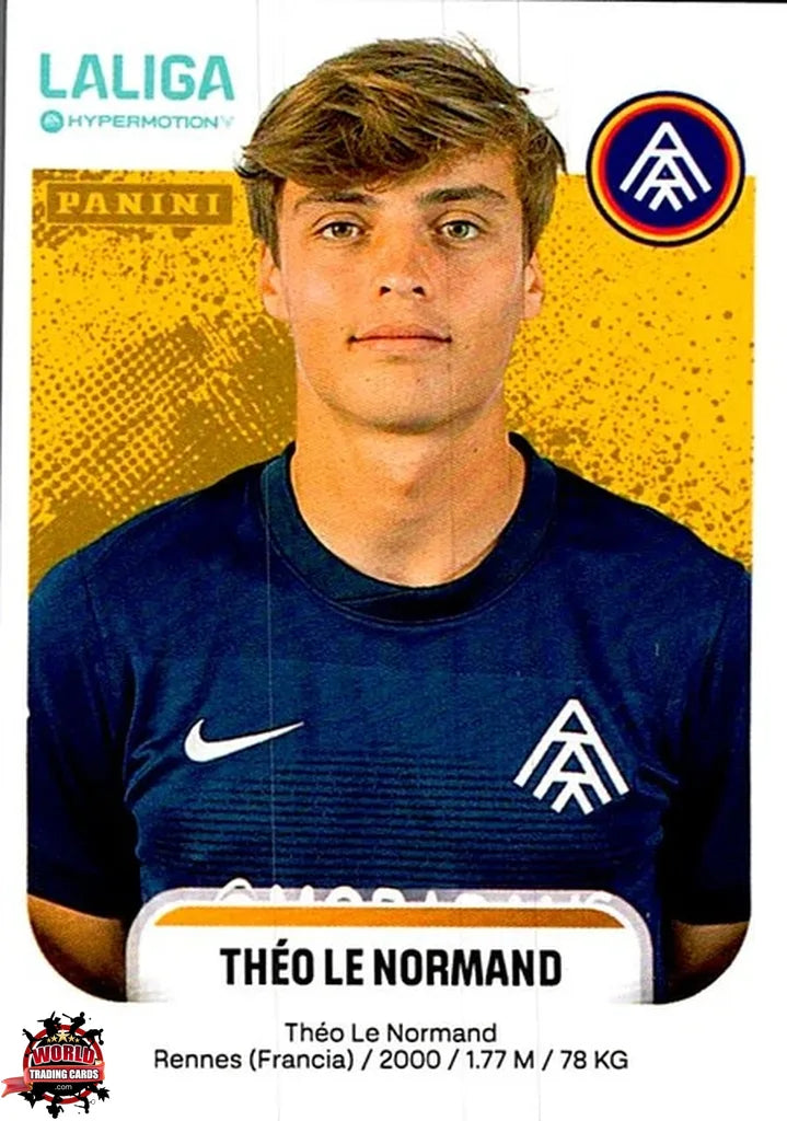 Cromo Trading Card Fútbol-Théo Le Normand-FC Andorra-Panini La Liga HypermotionV 2025-2026-53-Basico