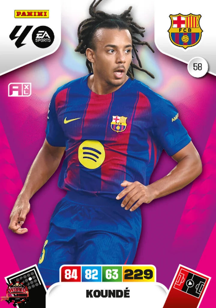 Koundé - FC Barcelona - Panini Adrenalyn XL - 2025-2026 - 58 - Basico