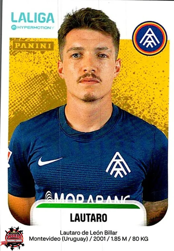 Cromo Trading Card Fútbol-Lautaro-FC Andorra-Panini La Liga HypermotionV 2025-2026-58-Basico