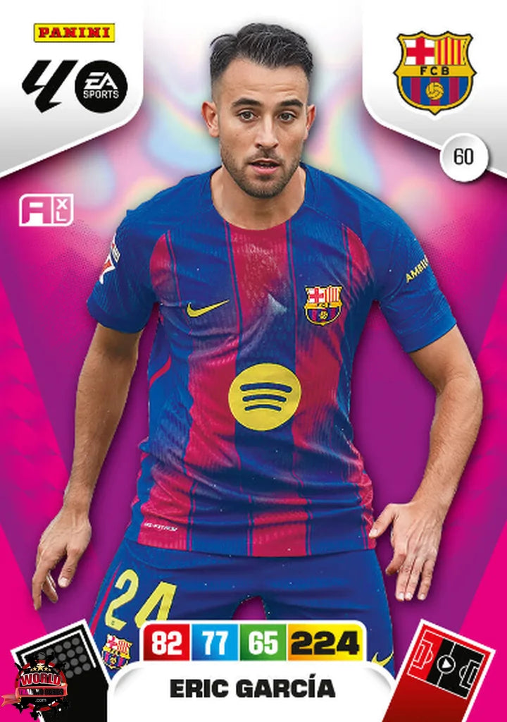 Eric García - FC Barcelona - Panini Adrenalyn XL - 2025-2026 - 60 - Basico