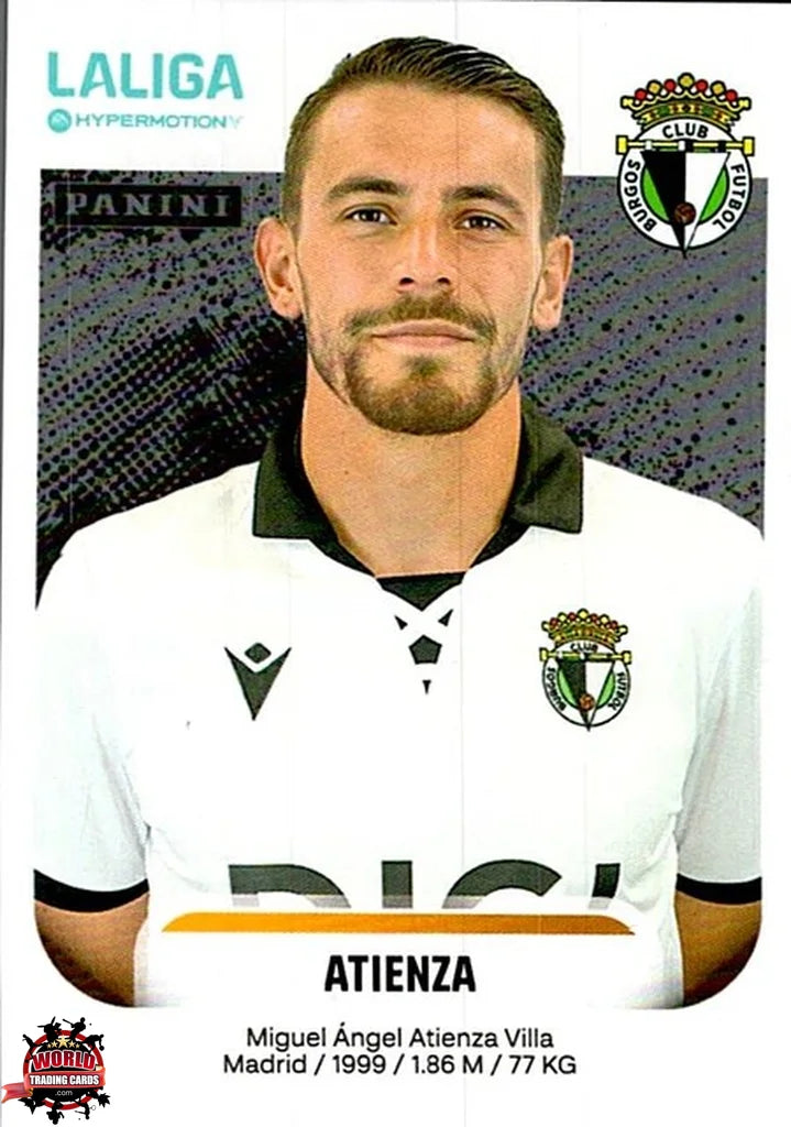 Cromo Trading Card Fútbol-Atienza-Burgos CF-Panini La Liga HypermotionV 2025-2026-69-Basico