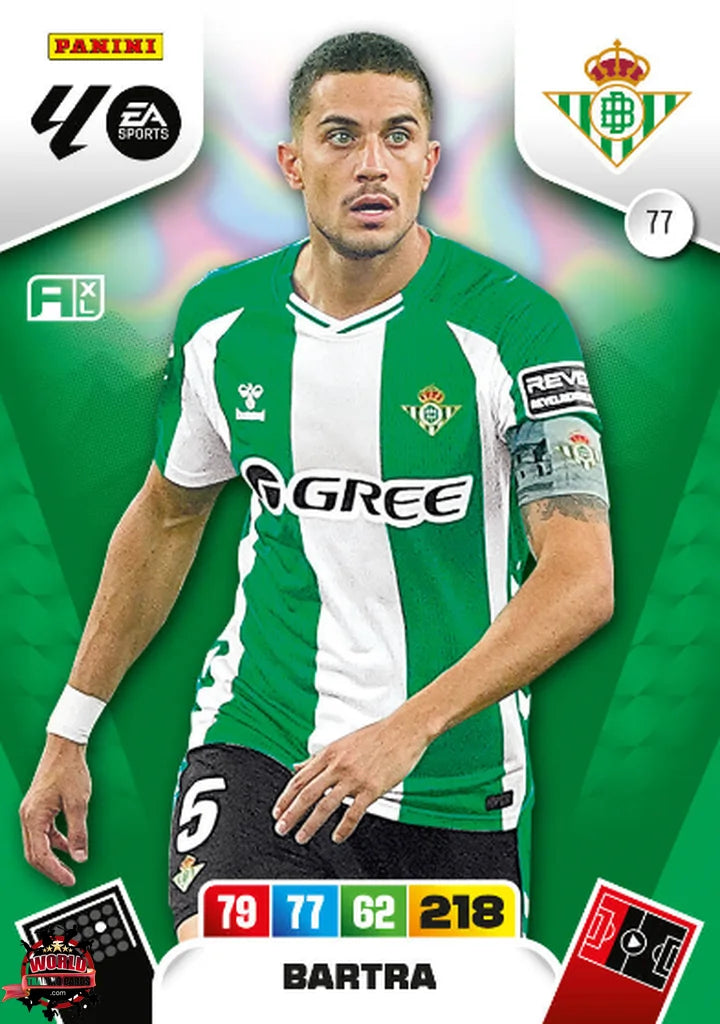 Bartra - Real Betis - Panini Adrenalyn XL - 2025-2026 - 77 - Basico