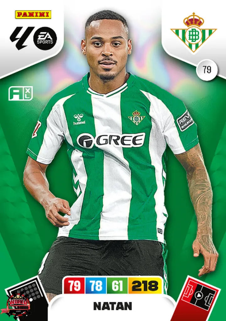 Natan - Real Betis - Panini Adrenalyn XL - 2025-2026 - 79 - Basico