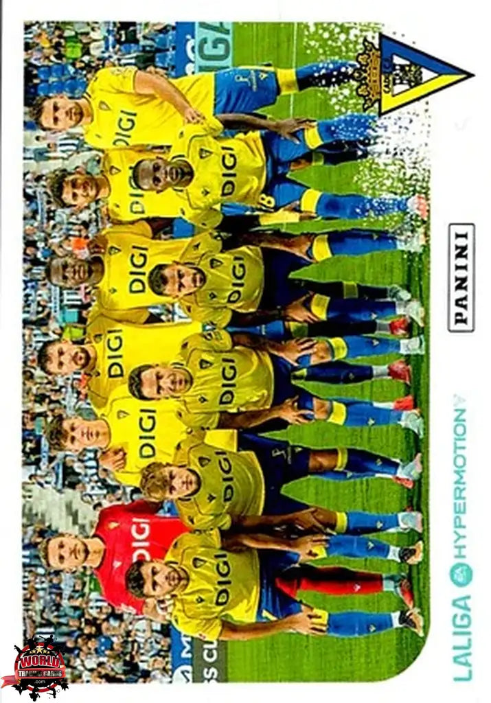 Cromo Trading Card Fútbol-Equipo-Cádiz CF-Panini La Liga HypermotionV 2025-2026-79-Basico