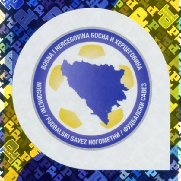 Soccer Trading Card-Emblem-Bosnia and Herzegovina-Panini Fifa