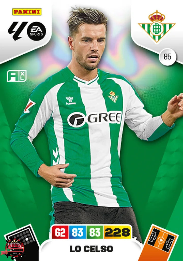 Lo Celso - Real Betis - Panini Adrenalyn XL - 2025-2026 - 85 - Basico
