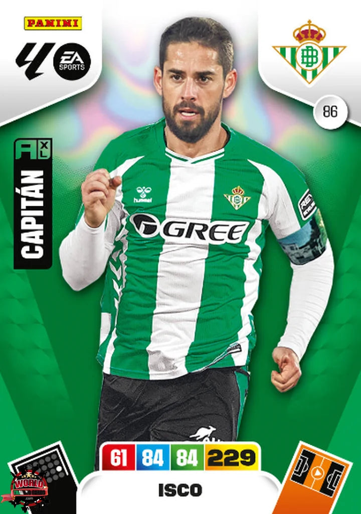 Isco - Real Betis - Panini Adrenalyn XL - 2025-2026 - 86 - Basico